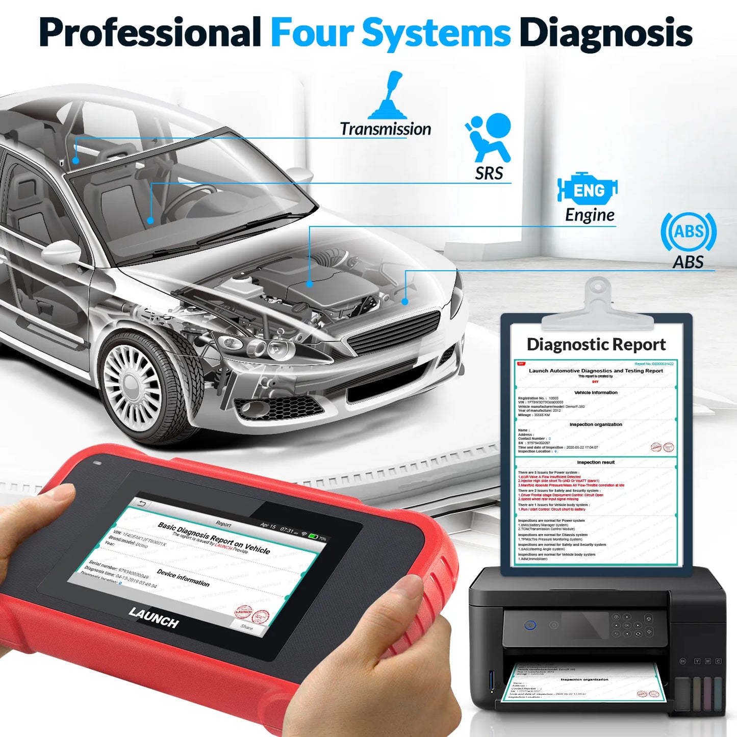 LAUNCH X431 V2.0 OBD2 Diagnostic Tools