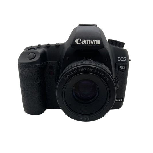 Canon 5DII with 50mm 1.8 lens & CF card 32GB